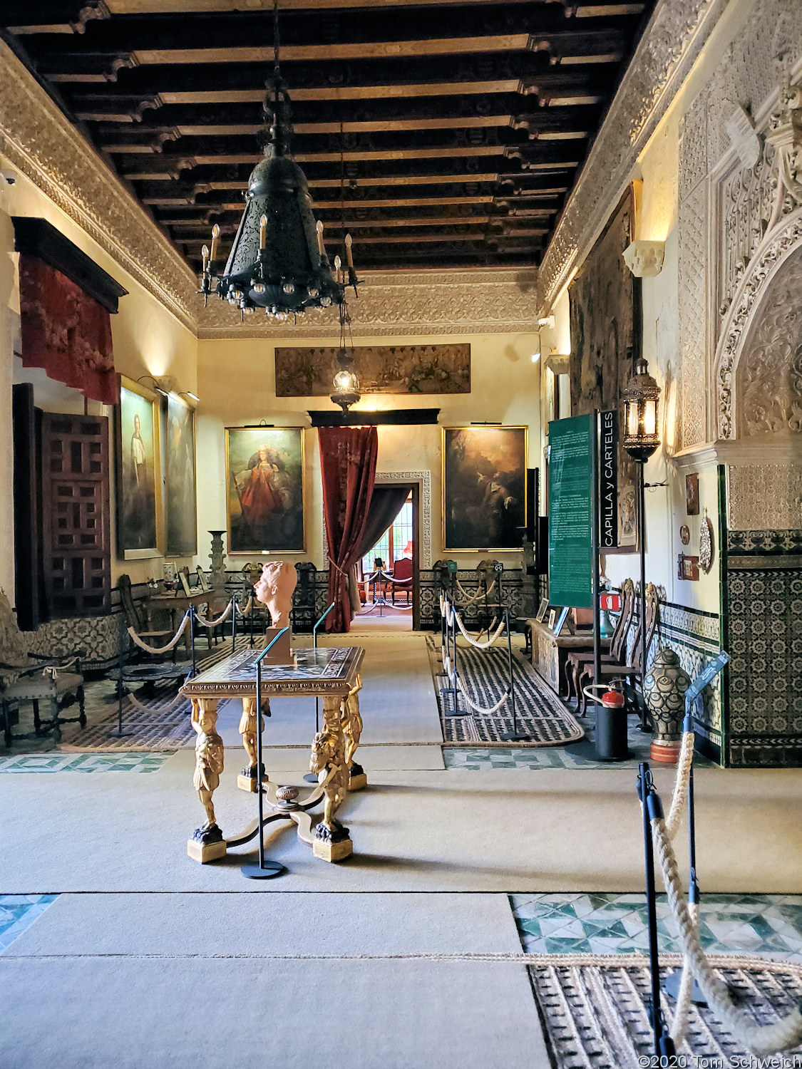 Spain, Andalucia, Sevilla, Palace of the Countess of Lebrija