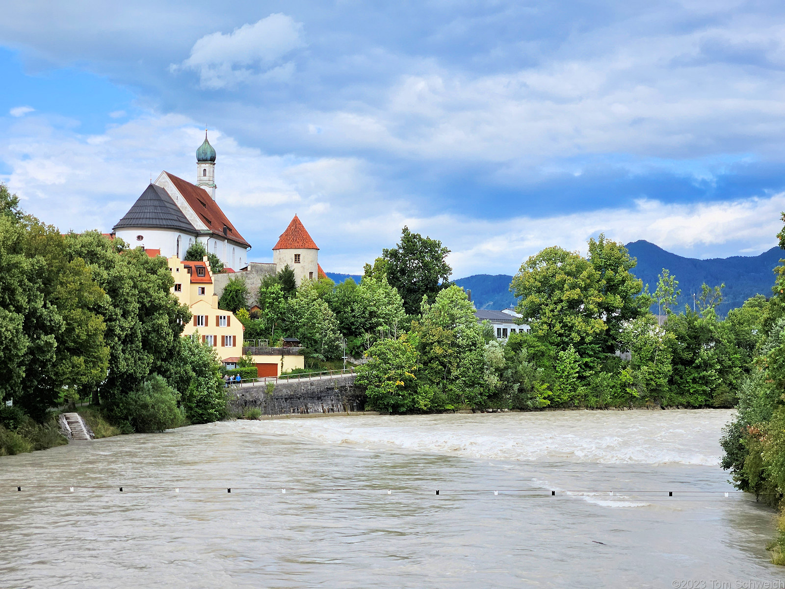 Germany, Bavaria, Fussen, Lech River