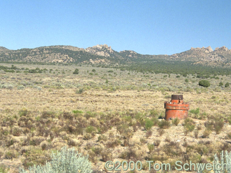 Oil drill site on Pinto Valley Road.