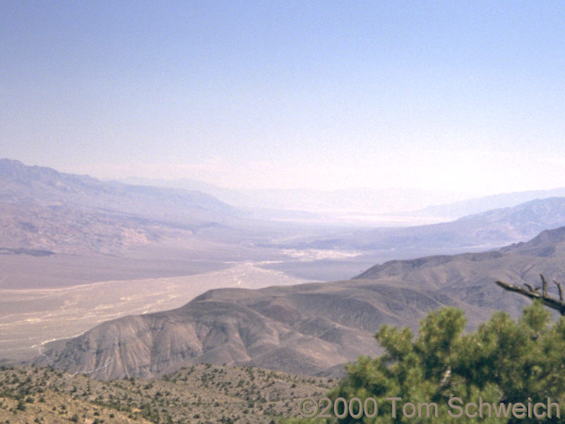Death Valley as seen from the Last Chance Range.