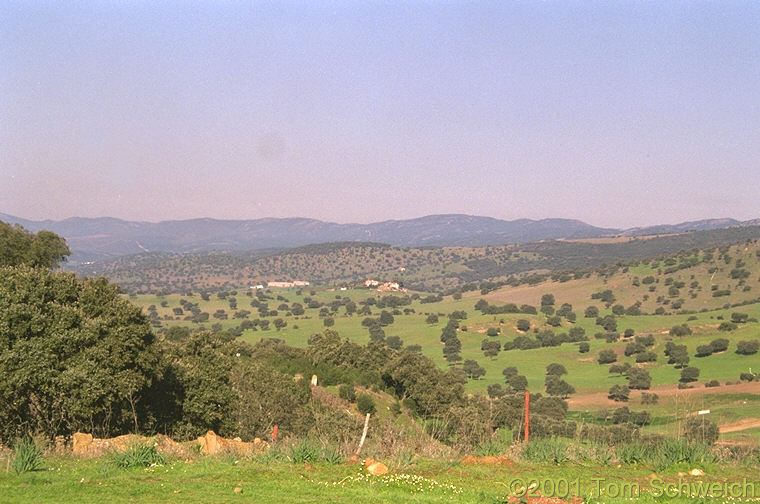 Countryside between Almaden and Guadalupe.