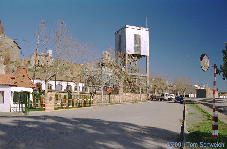 Hoist at the Almaden Mine.