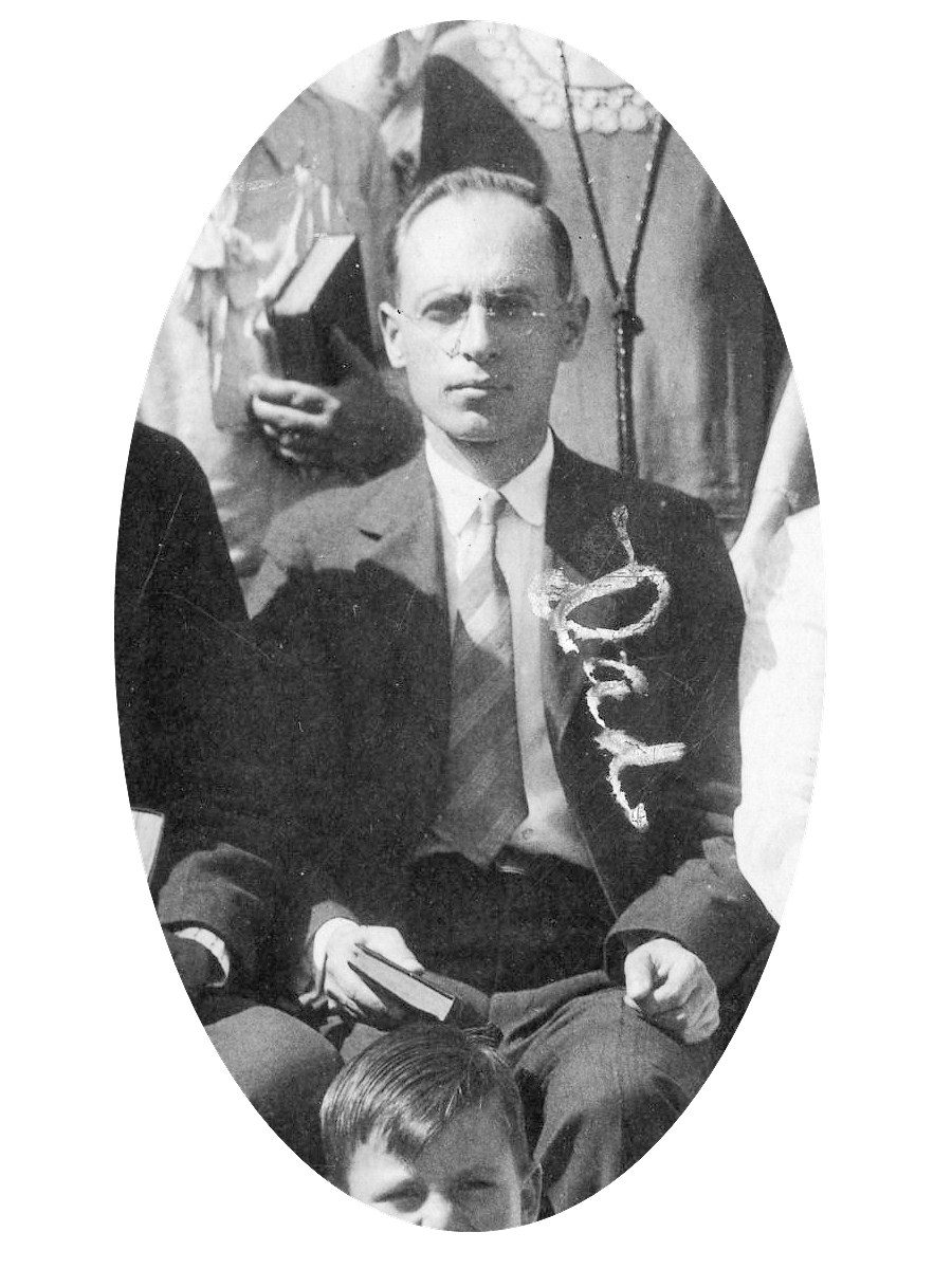 Peter Pawluk at Gless Street Baptist Mission 1927