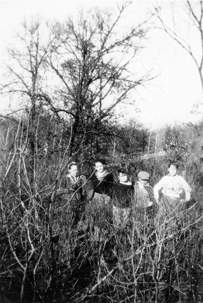 Five Kids in the Woods