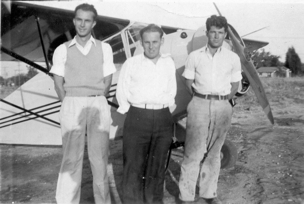 Three guys at the airport