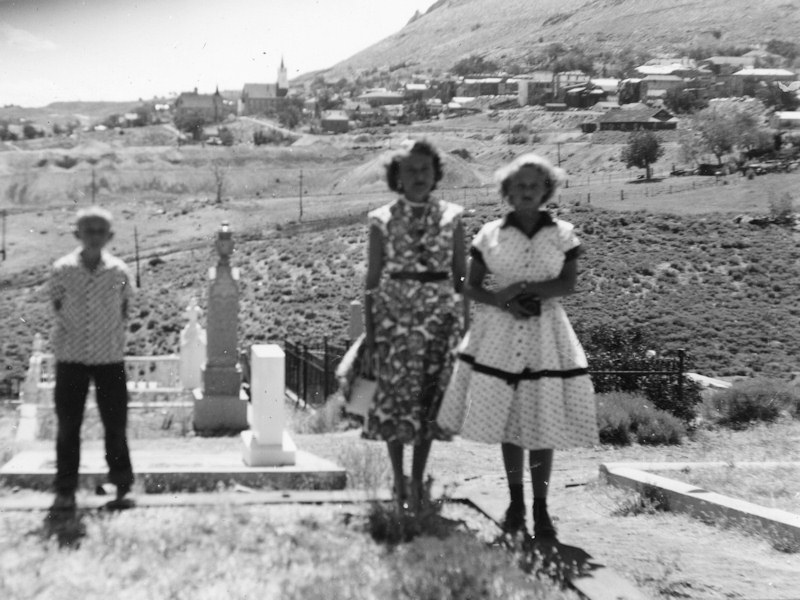 Virginia City from the Cemetery.