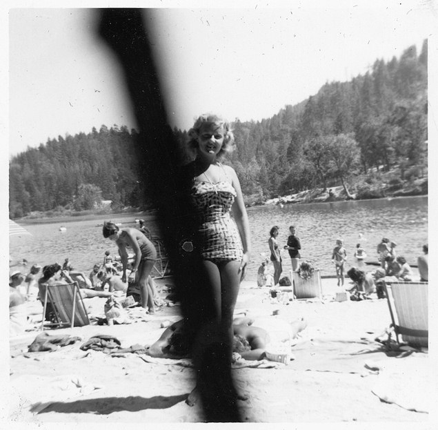 Martha at Lake Gregory.