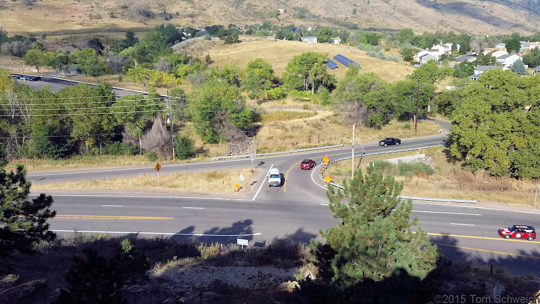 Colorado, Jefferson County, Golden, Tin Cup Ridge