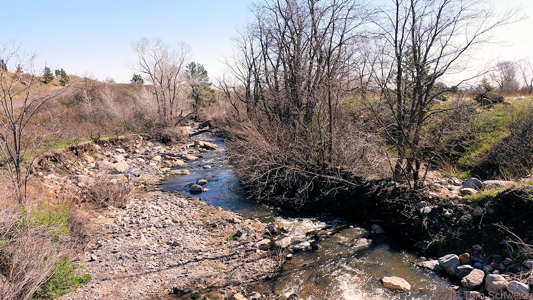 View downstream of Coal Creek.