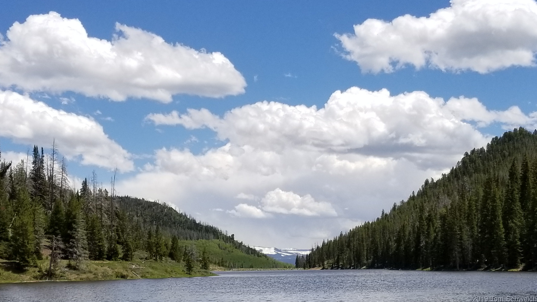 Colorado, Routt County, Hahns Peak Lake