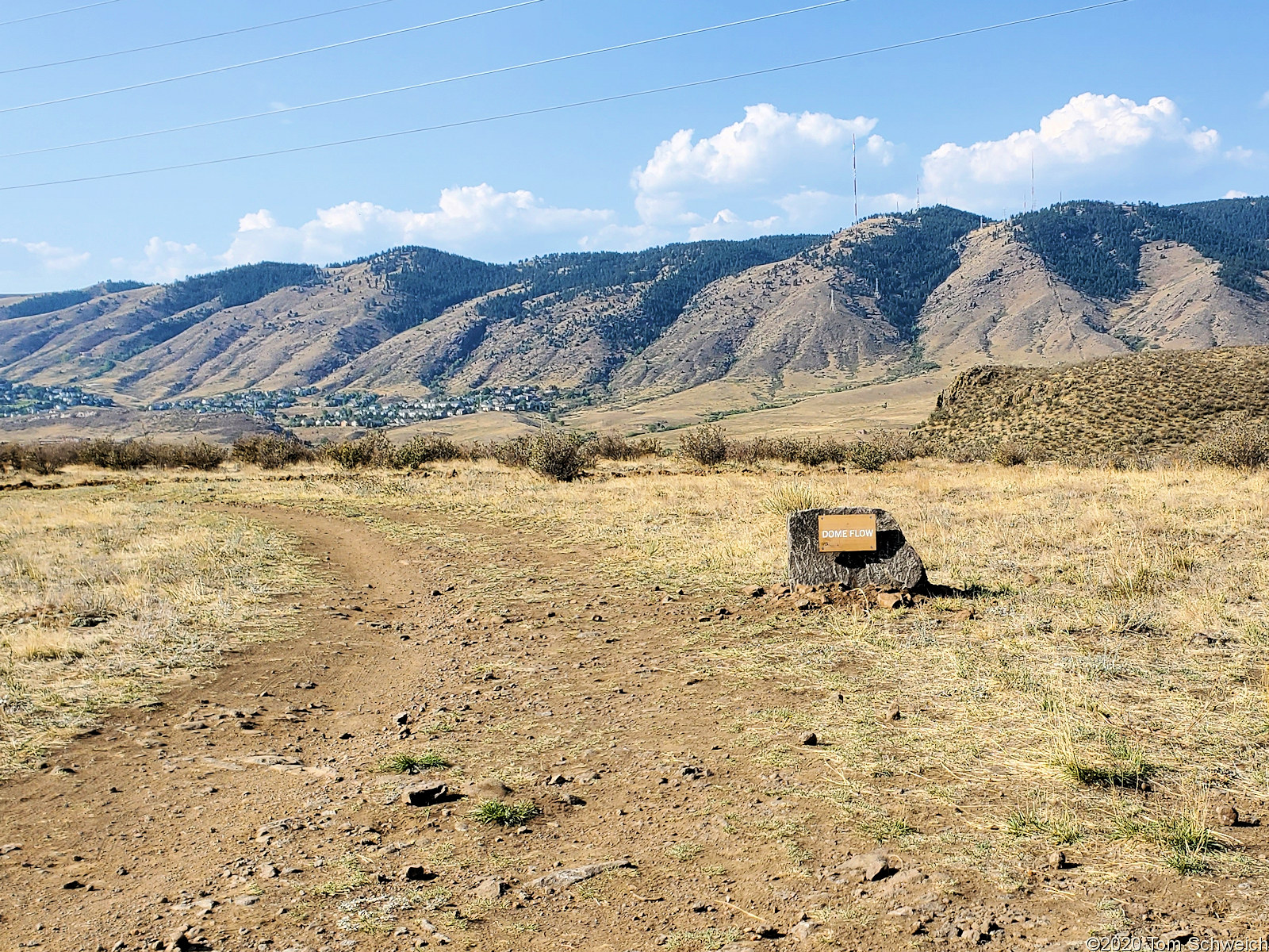 Colorado, Jefferson County, South Table Mountain, Dome Flow Trail