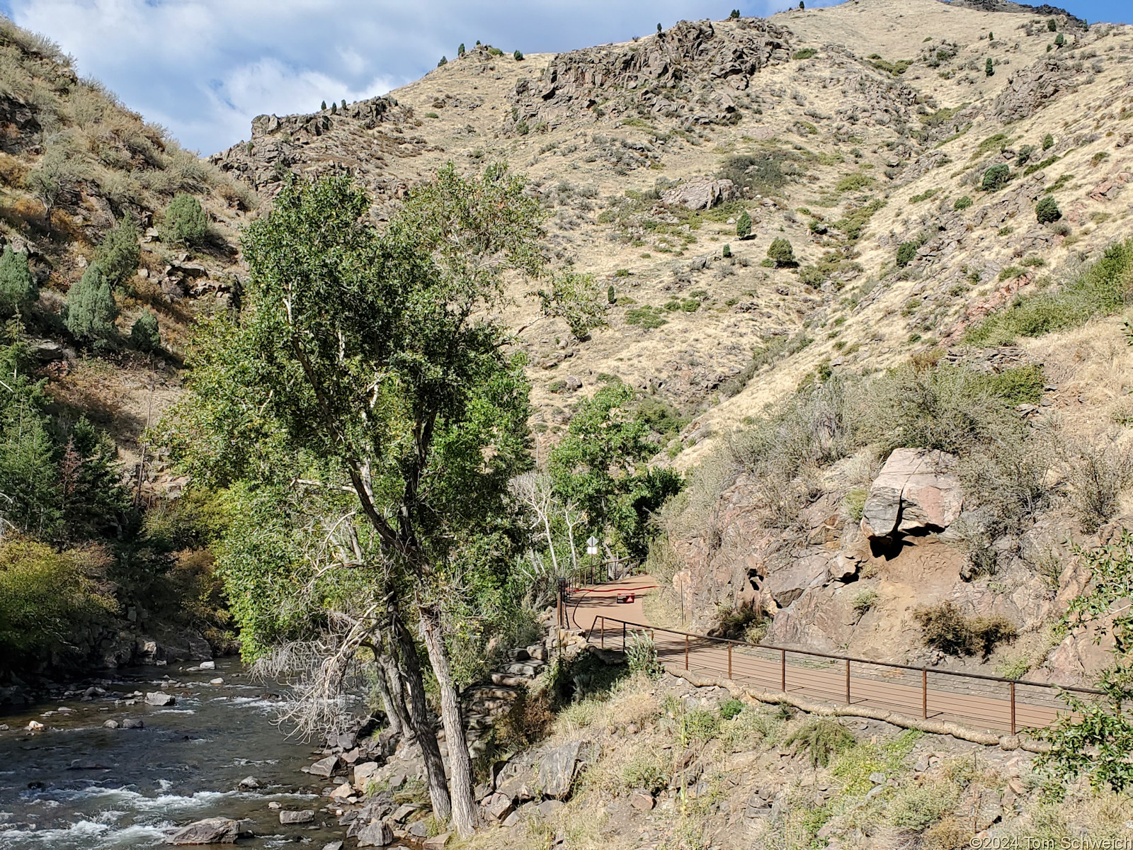 Colorado, Jefferson County, Clear Creek Canyon Park.