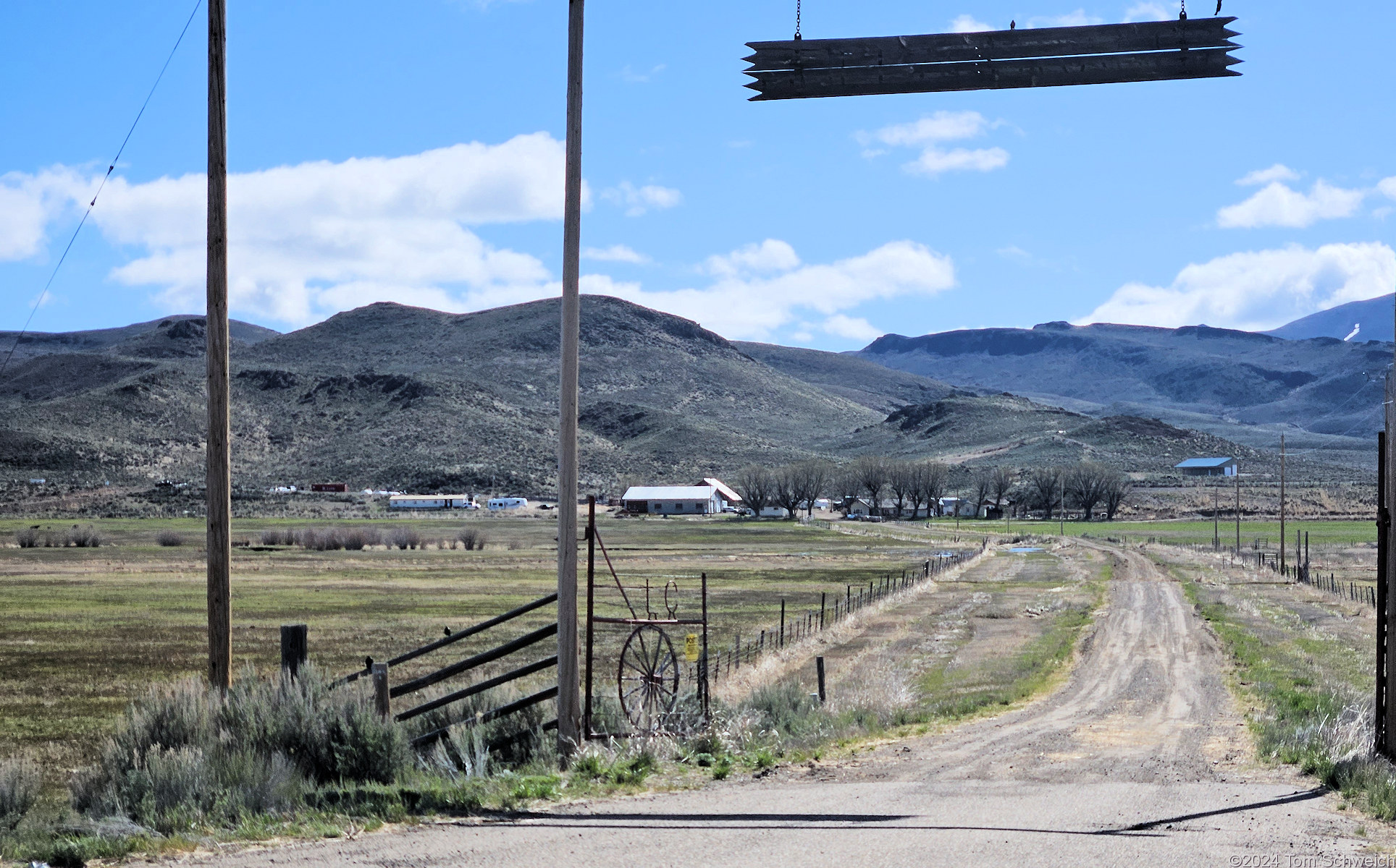 Nevada, Elko County, North Fork Humboldt River, Holland Ranch