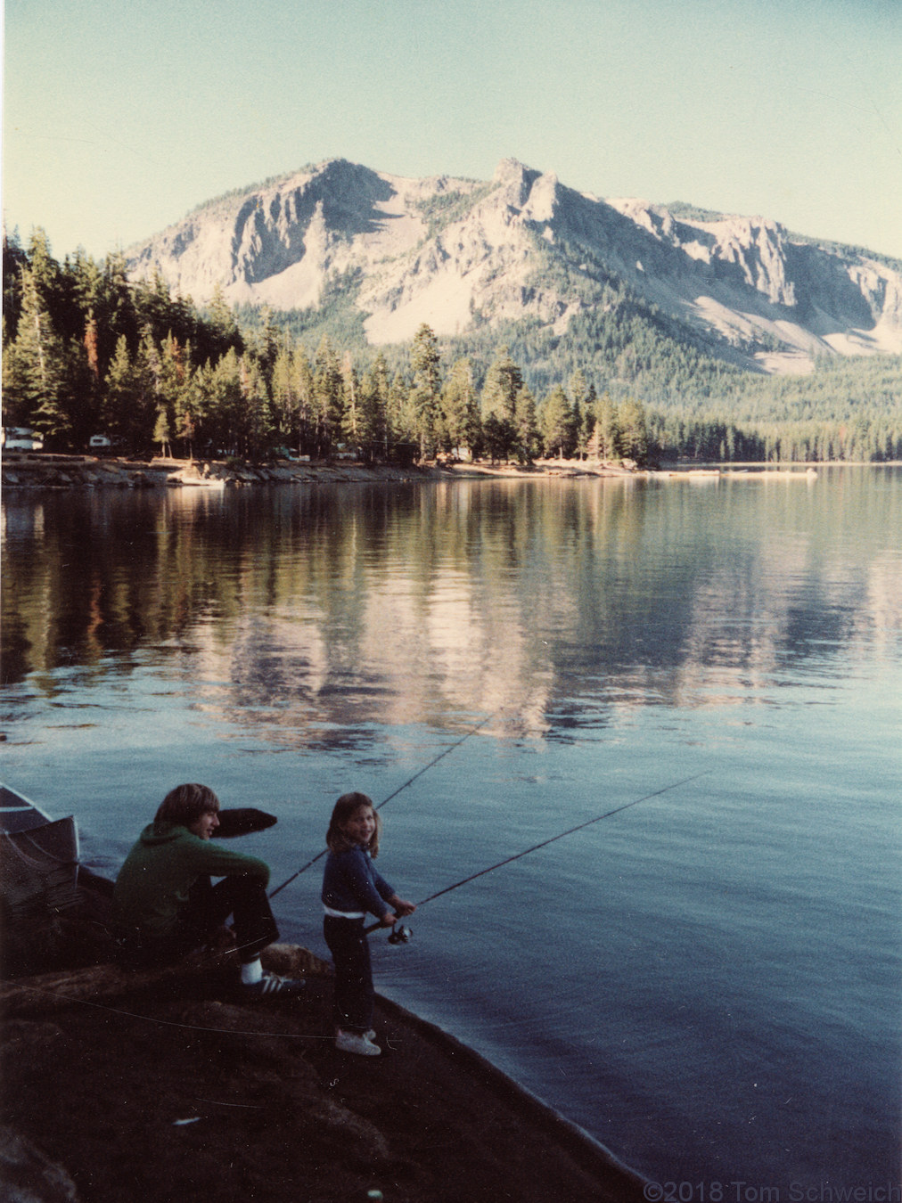 Oregon, Deschutes County, Paulina Lake