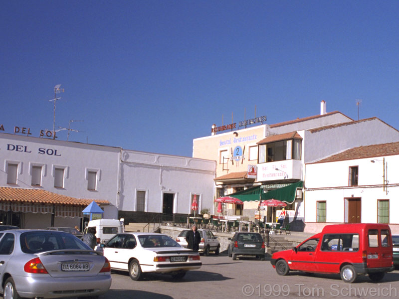 Where we ate lunch in Monesterio.