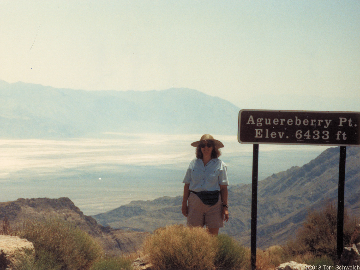 California, Inyo County, Aguereberry Point