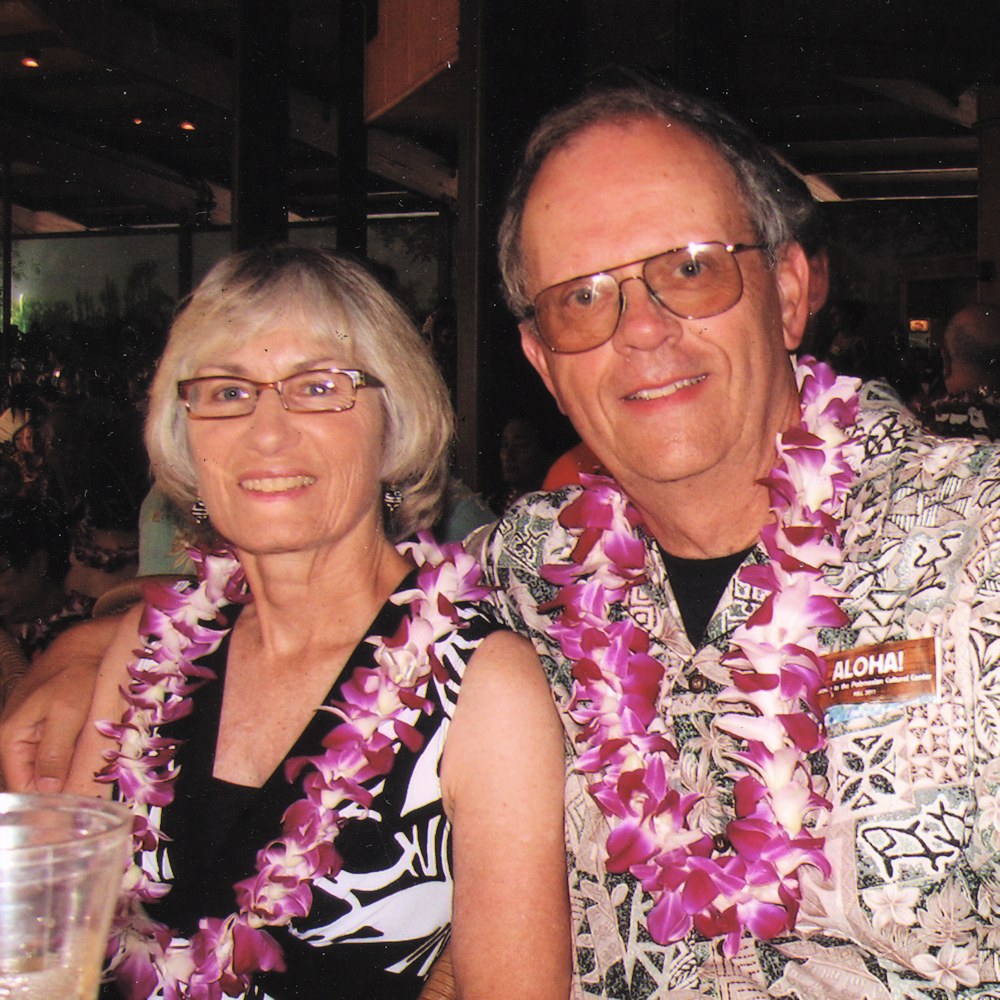 Dave and Sydney Clough in Hawaii