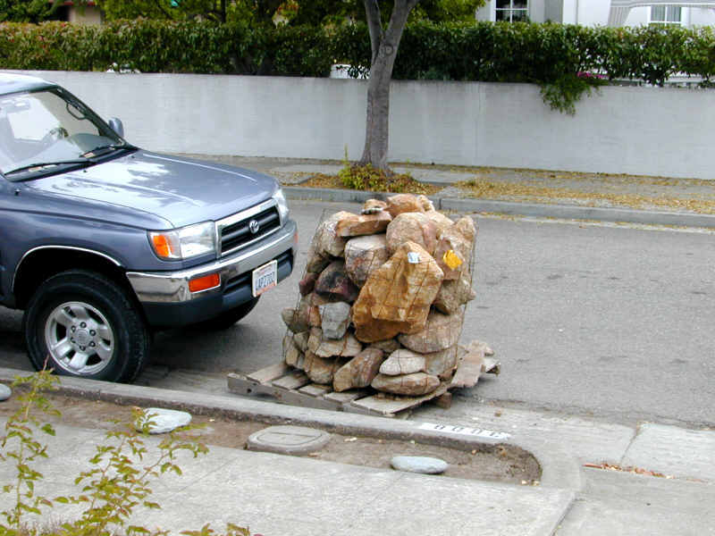 The Pallet of Rocks.