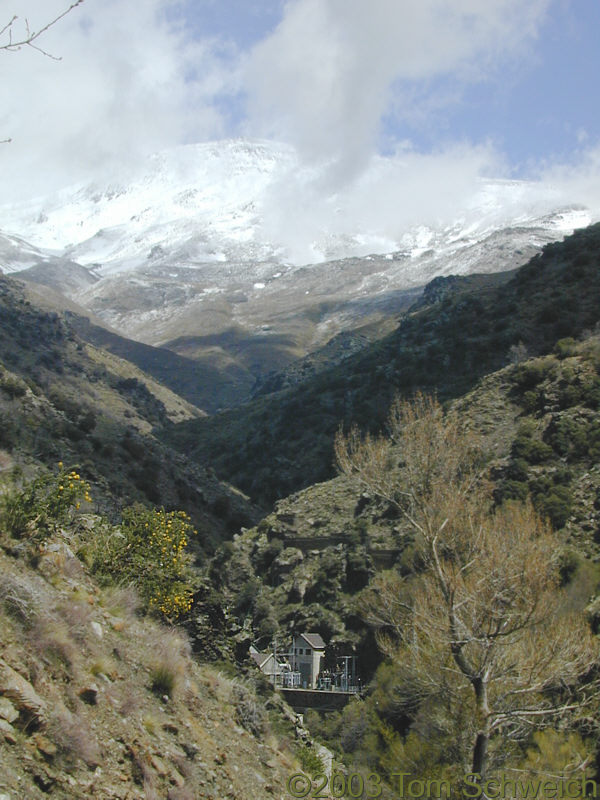 La Cebadilla with Mulhacen in background.