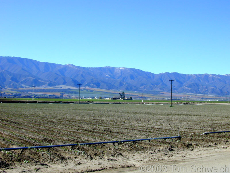 Salinas Valley and the Sierra de Salinas