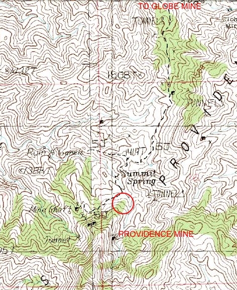 P-11, Hazzard, Trilobite, Providence Mountains, San Bernardino County, California