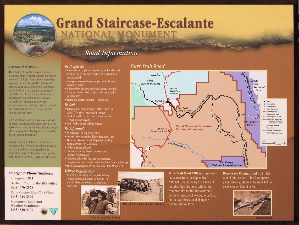 Utah, Garfield County, Grand Staircase - Escalante National Monument
