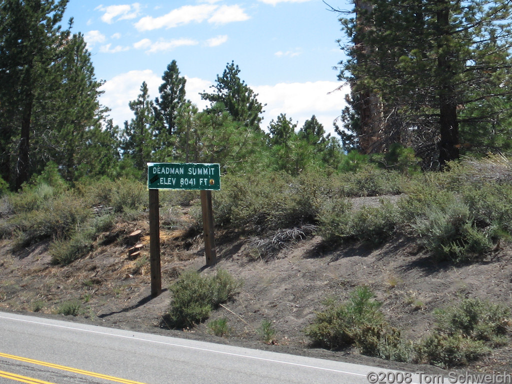 Californa, Mono County, Deadman Summit