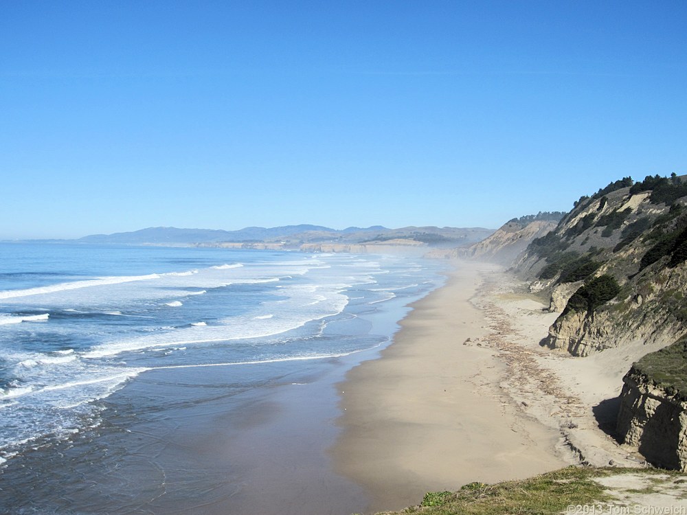 California, San Mateo County, San Gregorio Beach