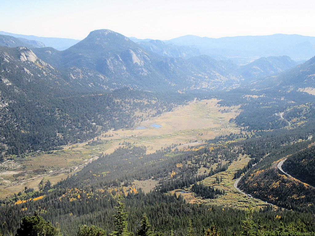 Colorado, Larimer County, Rocky Mountain National Park, Horseshoe Park