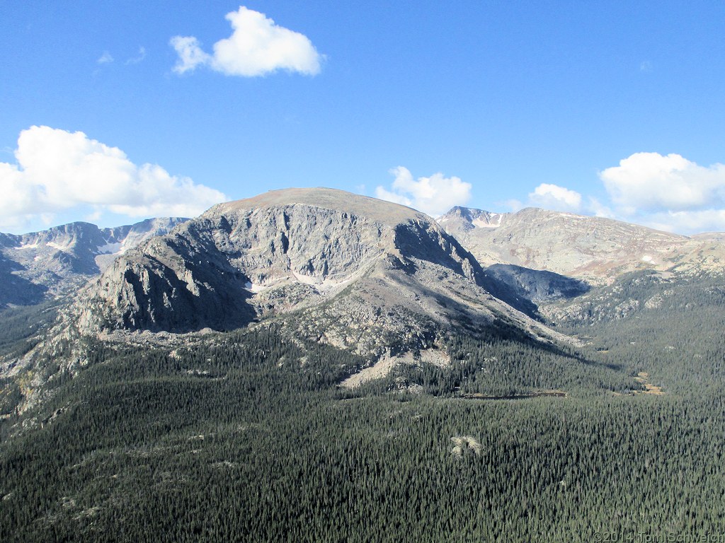 Colorado, Larimer County, Rocky Mountain National Park, Terra Tomah Mountsin