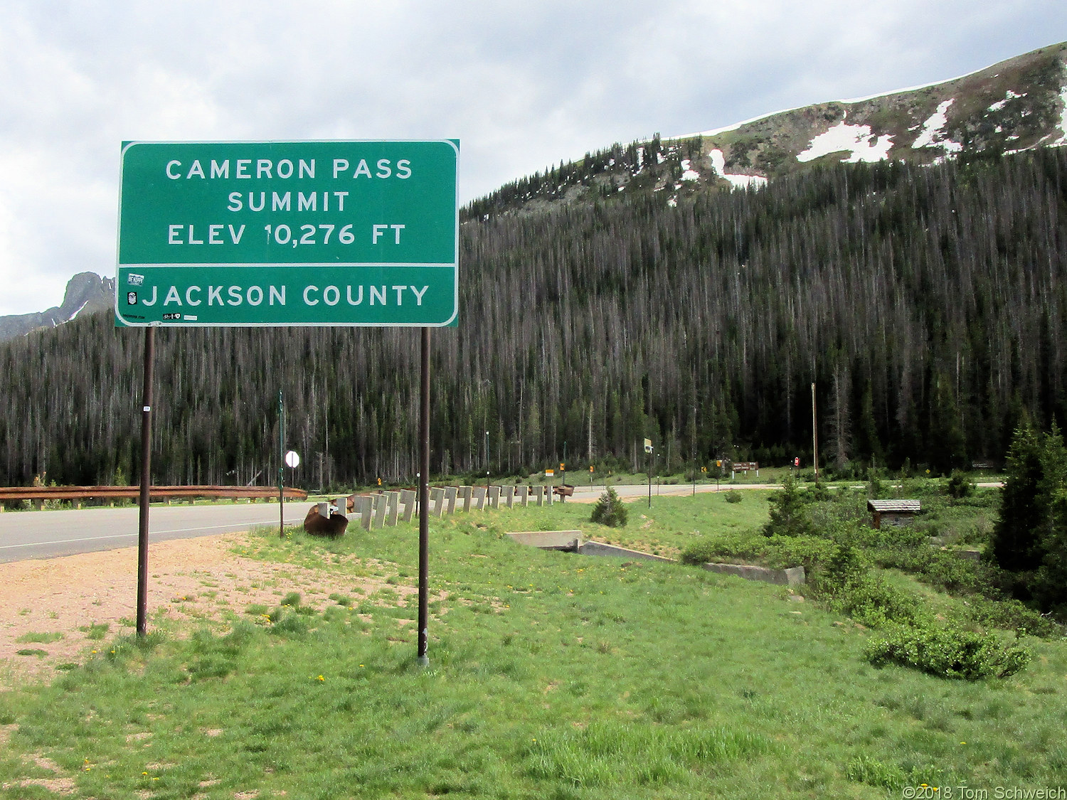 Colorado, Larmier County, Cameron Pass