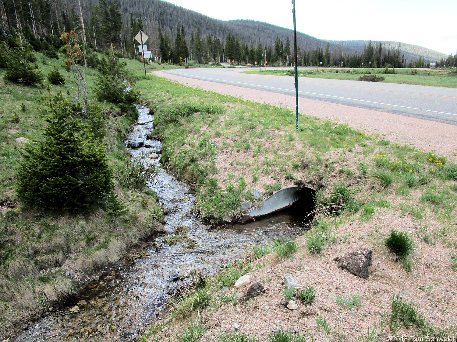 Colorado, Larmier County, Cameron Pass