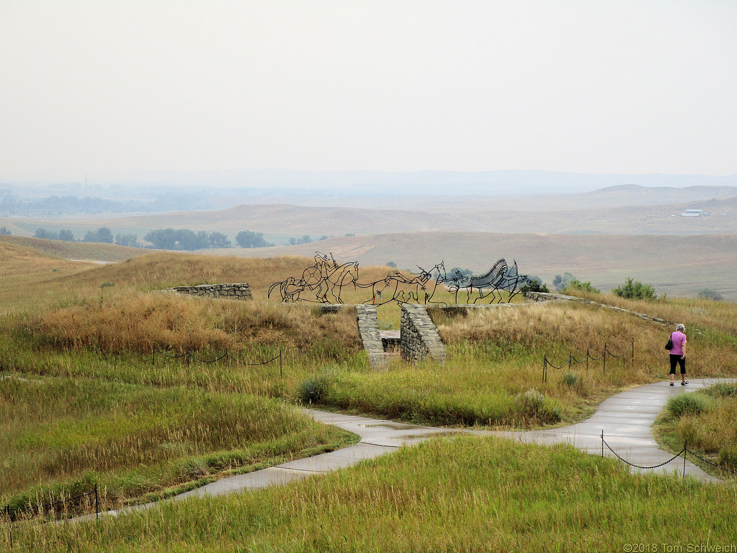 Montana, Big Horn County, Little Bighorn Battlefield National Monument