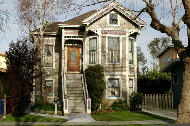 Victorian house on Central Avenue.
