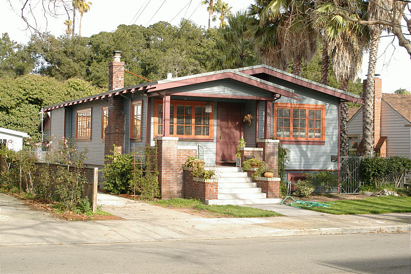 California bungalow on Central Avenue.