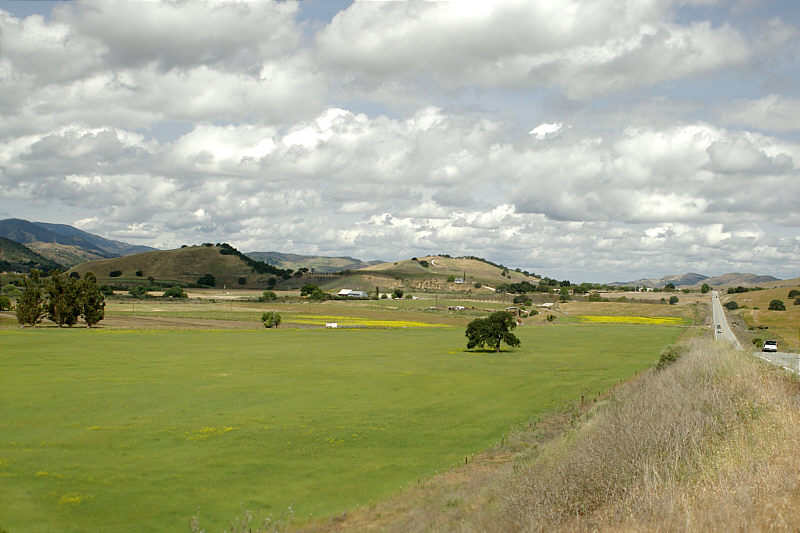 San Andreas Rift Zone south of Paicines.