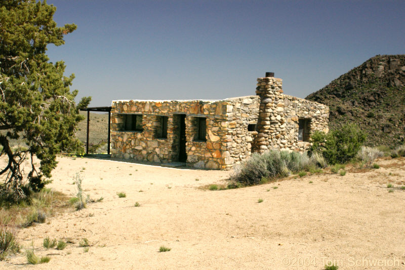 Bert Smith Rock House in April, 2004.