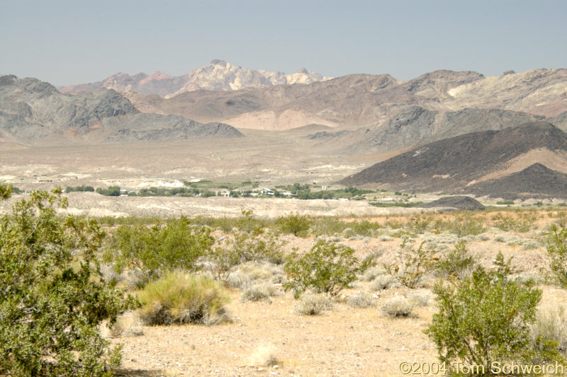 View of Shoshone from the east.