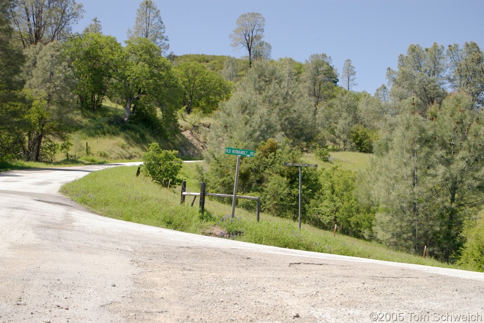 Coalinga Road, Old Hernandez Road, San Benito County, California