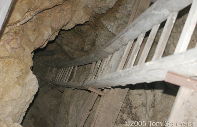 Silverado Mine, Tungstite claims, Striped Mountain, San Bernardino County, California