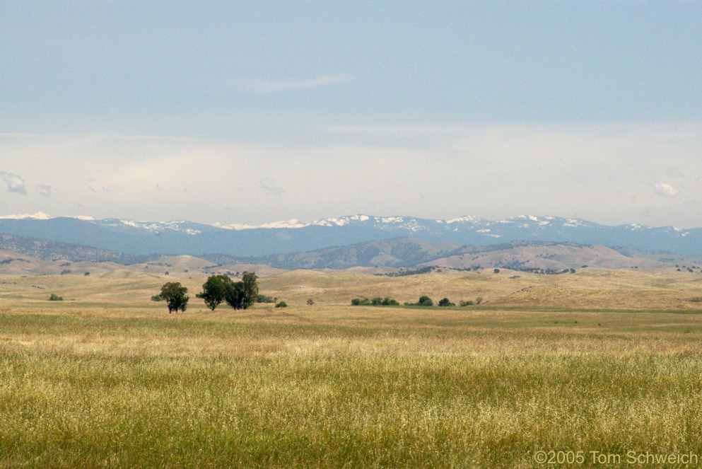 San Joaquin Valley, Sierra Nevada, Merced County, California