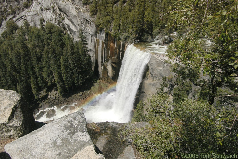 Vernal Fall, Yosemite National Park, Mariposa County, California