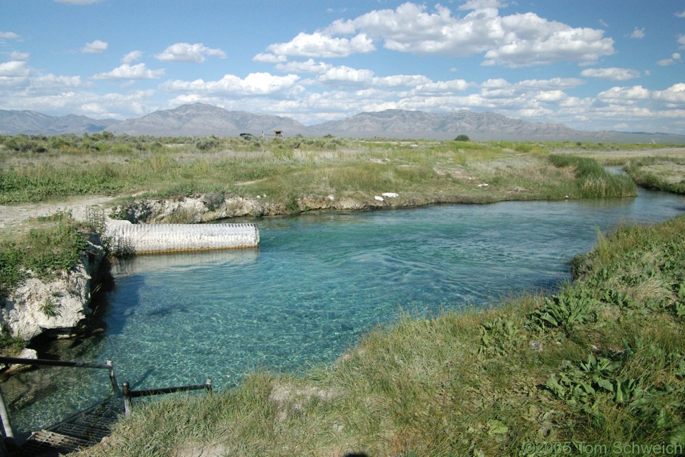 Hot Creek Springs, Nye County, Nevada