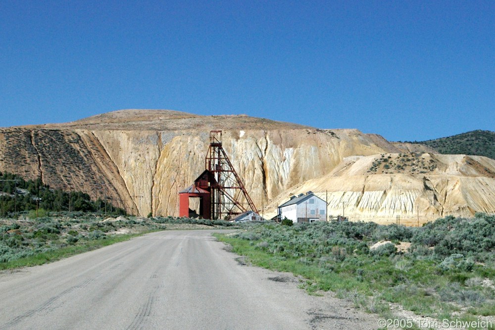 Deep Ruth Shaft, Robinson Mining District, White Pine County, Nevada