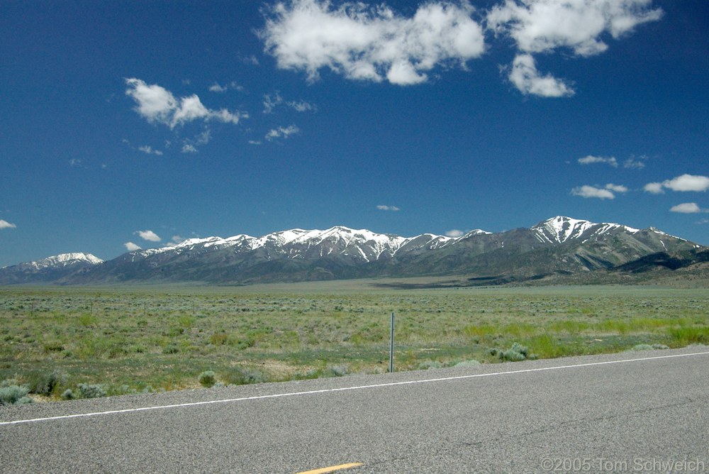 Toiyabe Range, Big Smoky Valley, Lander County, Nevada