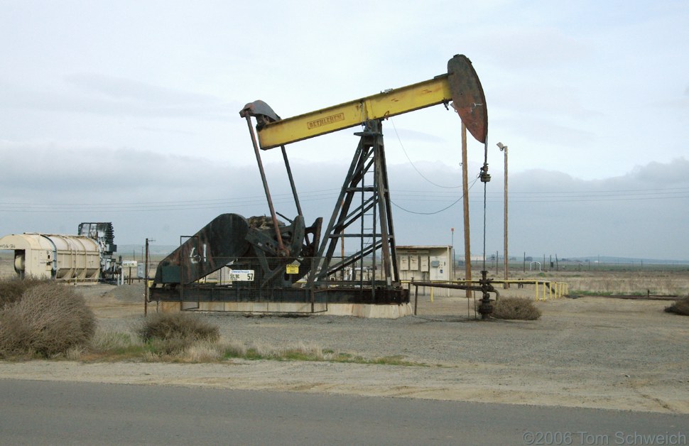 Oil Pump, Coalinga, Fresno County, California