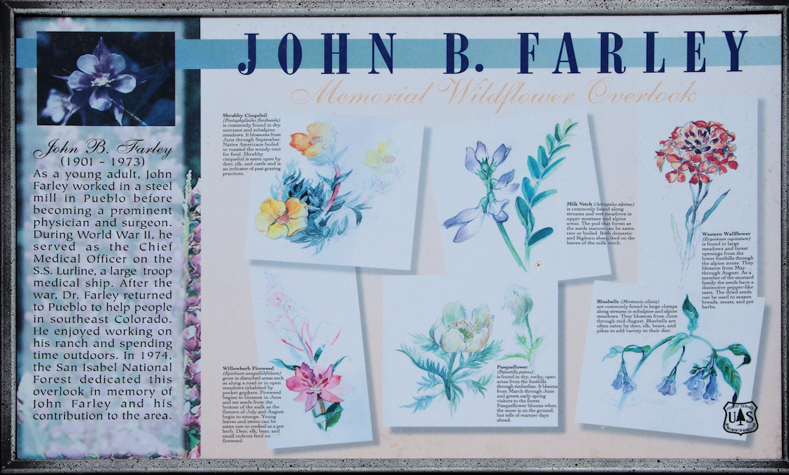 John B. Farley Memorial Wildflower Overlook
