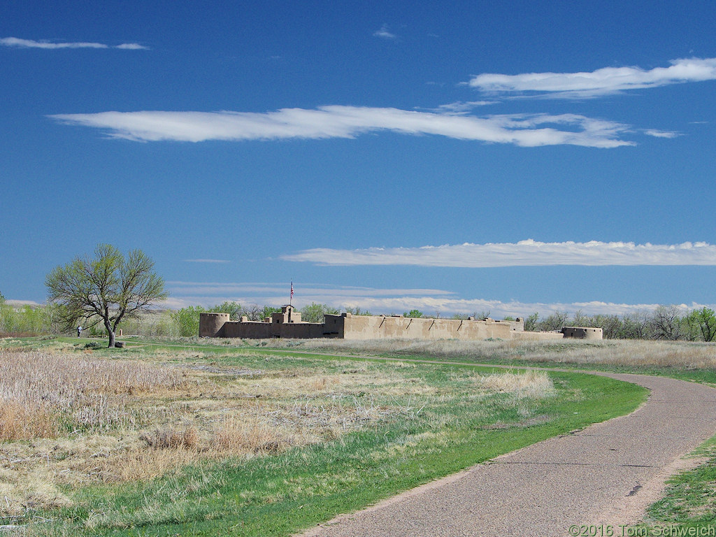 Bent's Old Fort in La Junta, Colorado.