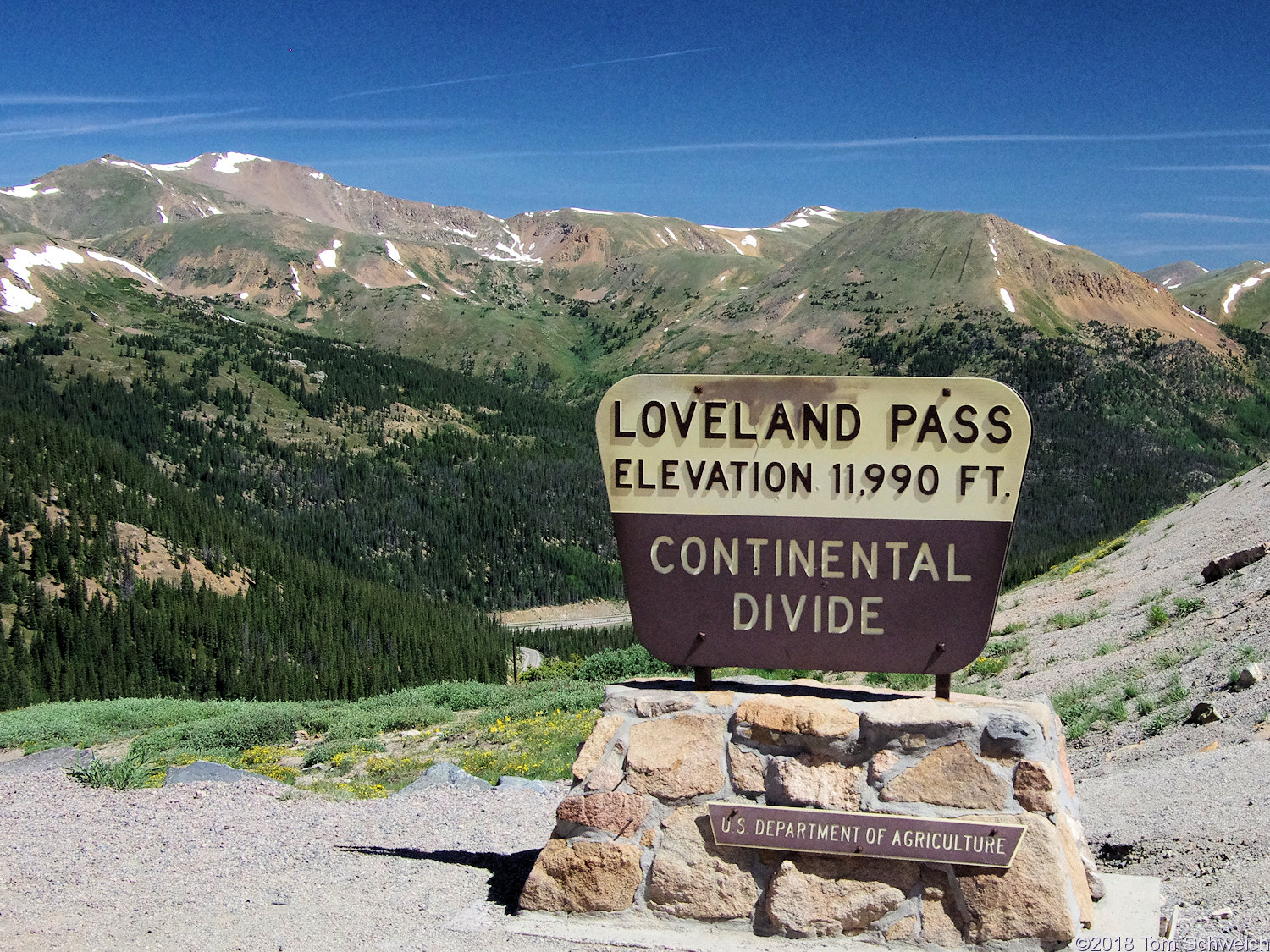 Colorado, Clear Creek County, Loveland Pass