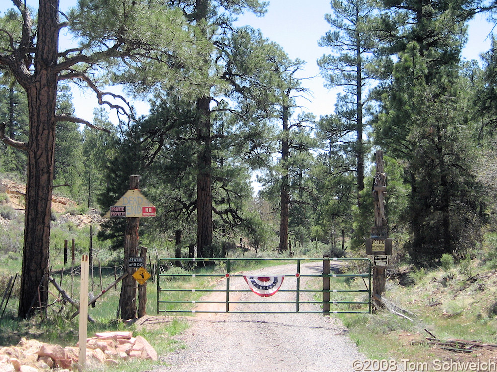 Arizona, Coconino County, Grand Canyon, Rowe Well